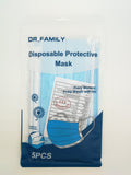 50 pack 3PLY EN14683 compliant non-medical face mask, 98,8% PFE, 3 layer