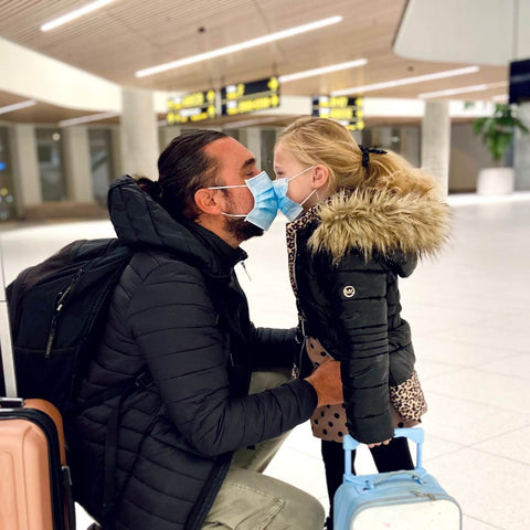 50 pack 3PLY EN14683 compliant non-medical face mask, 98,8% PFE, 3 layer