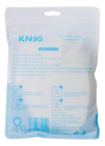 5 pack KN95 face mask. Best mask - respirator against Omicron, 5 layer